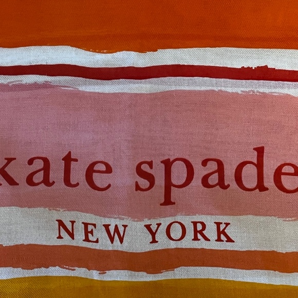 Kate spade New York Ocean Stripe Large Scarf - Picture 5 of 11